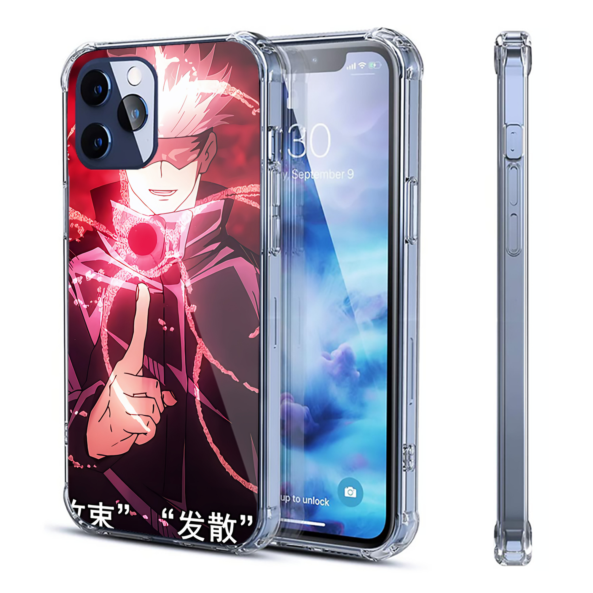 （画像用） SPY×FAMILY间谍家家酒 【iPhone 12シリーズ対応】透明スマホケース（クリアソフトケース）